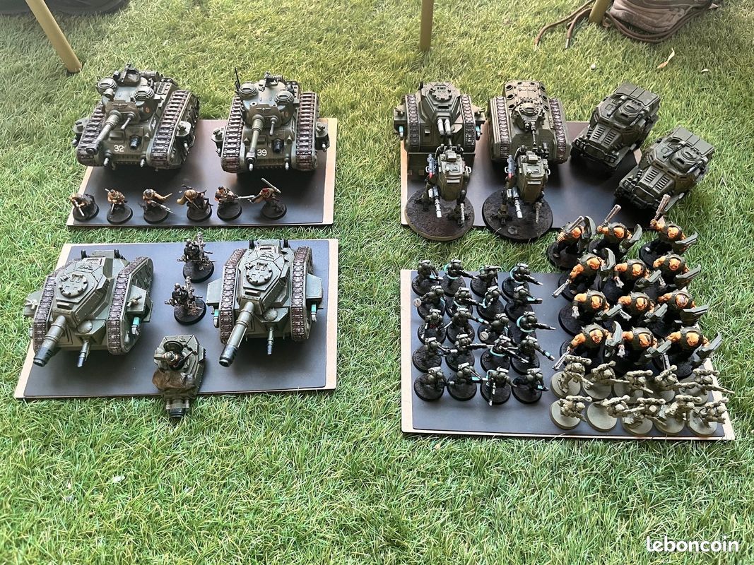 Armée garde impériale - astra militarum warhammer 40k - Modélisme