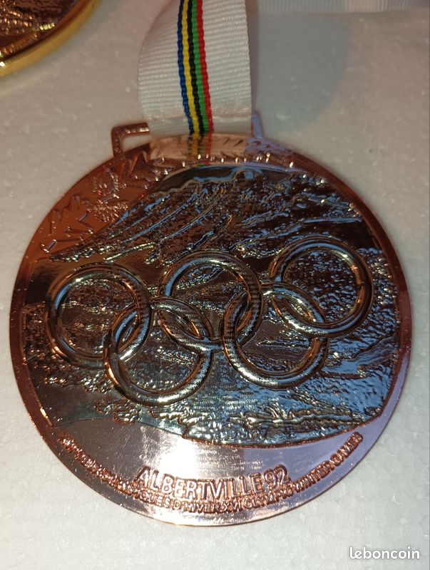 Musée Olympique-Fiche de référence. Albertville 1992, médaille de vainqueur, bronze