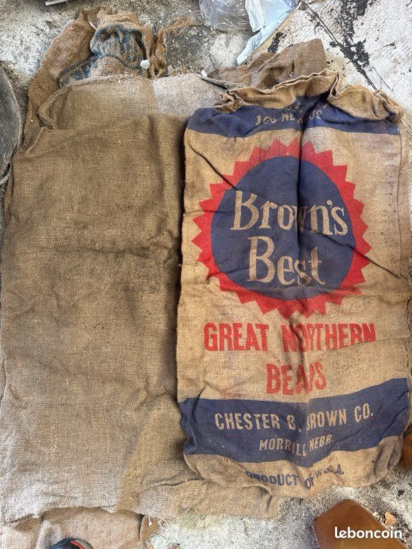 Sacs en toile de jute (image 1)