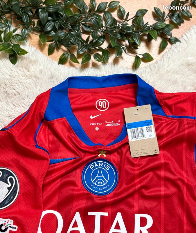 Flocage DOUÉ #14 PSG UCL - Saison 2024-25 + Patch (Neuf, Sans Boîte)