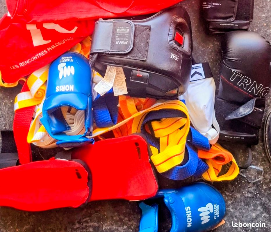 Lots sports combat avec sac monaco (image 3)