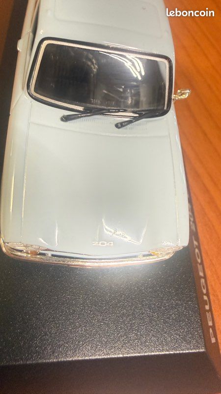 Miniature Metosul 1/43 Peugeot 204 Berline - Noire, Boîte Rare, Excellent état