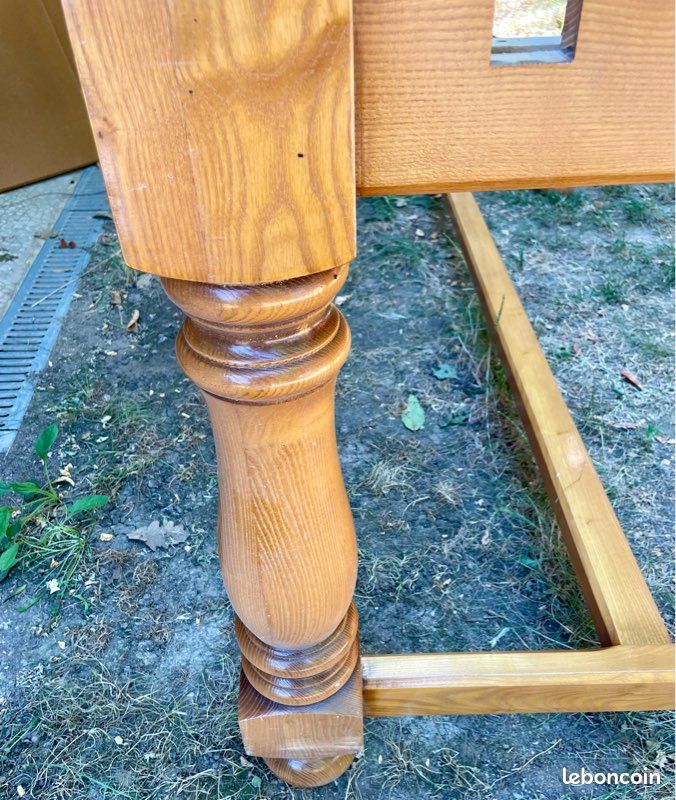 Grande table pieds chêne 2m / 3m x 1m (image 6)
