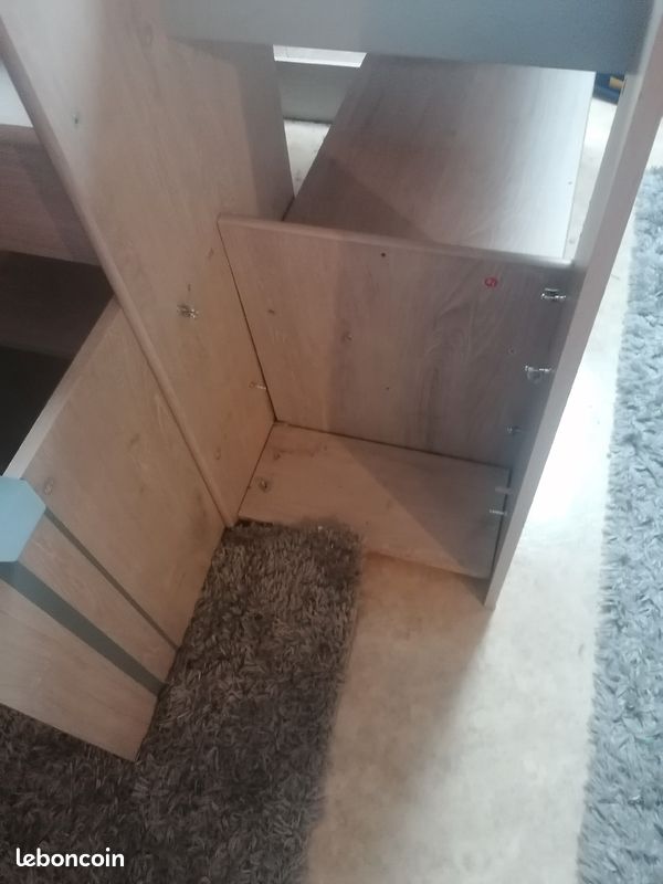 Lit avec bureau (image 5)