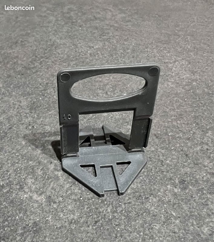 Cale 3 mm de nivèlement pour carrelage (image 1)