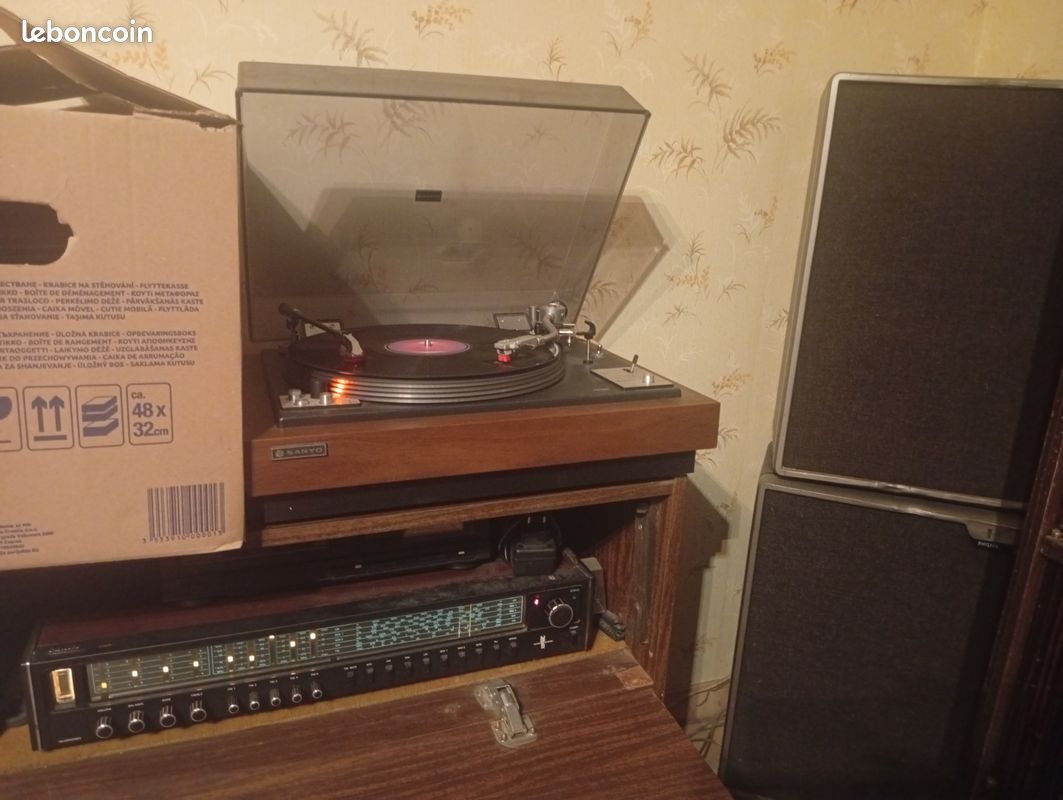 Système Hi-Fi + Tourne-disque 33/45 (image 1)