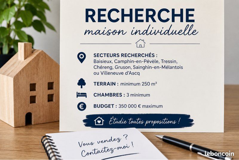 Maison 4 pièces 85 m² · à Baisieux · 85 m² · 350 000 €