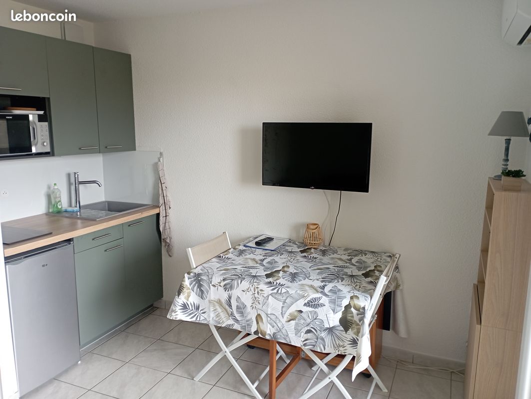 Appartement 1 pièce 19 m² · à Valras-Plage · 19 m² · 490 €/mois