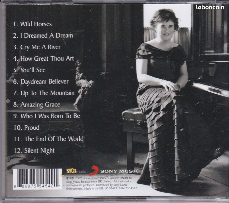 Cd susan boyle a dreamed a dream (image 2)