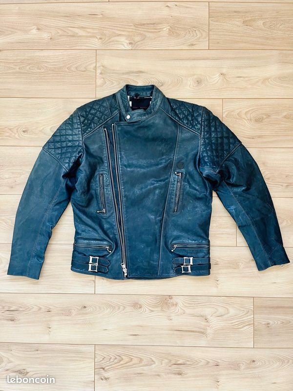 Veste perfecto cuir moto Deus Ex Machina – Style Café racer