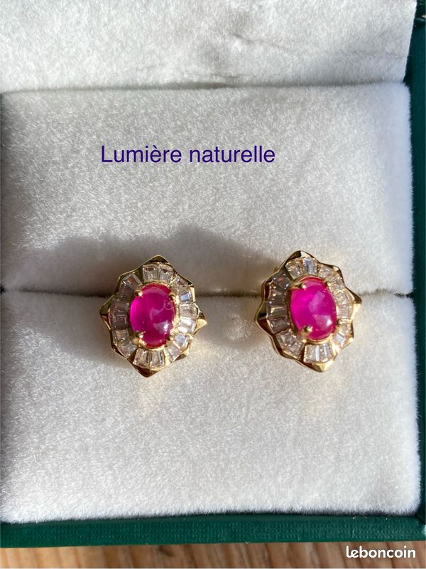 Bague argent homme avec une pierre rubis zoïsite | Agate You