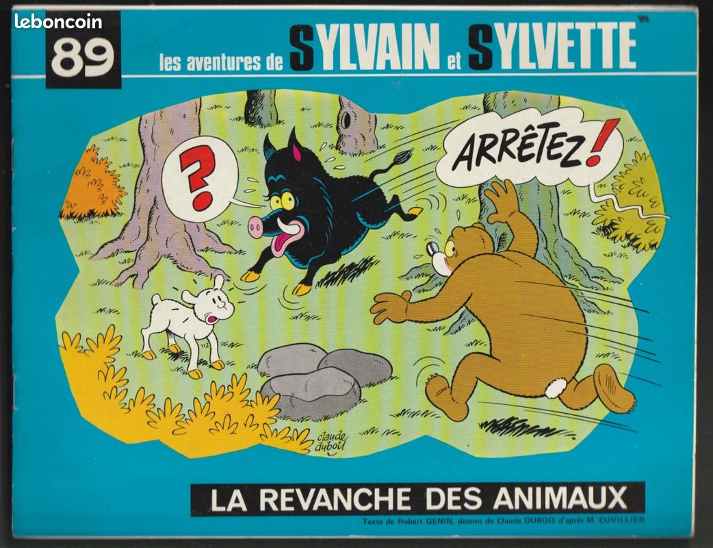Sylvain et sylvette n° 89 de 1977 / ALBUMS FLEURUS / excellent etat (image 1)