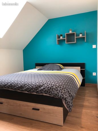 F2 Meublé haut de gamme 41m² – Proche Gare/Tram – Jardin privatif — 2