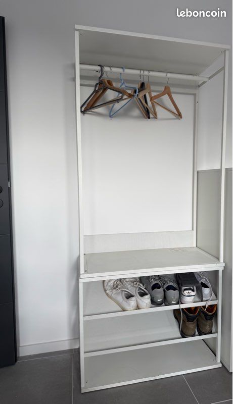 Rangement penderie vêtement chaussure ikea platsa (image 4)