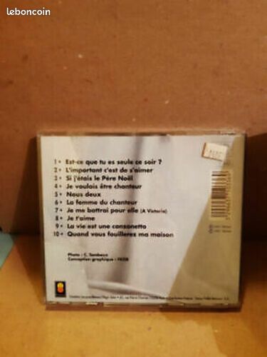 [CD audio] Frédéric François Est-ce que tu es seul ce soir ? CD, NEUF SOUS - Comme neuf (image 2)