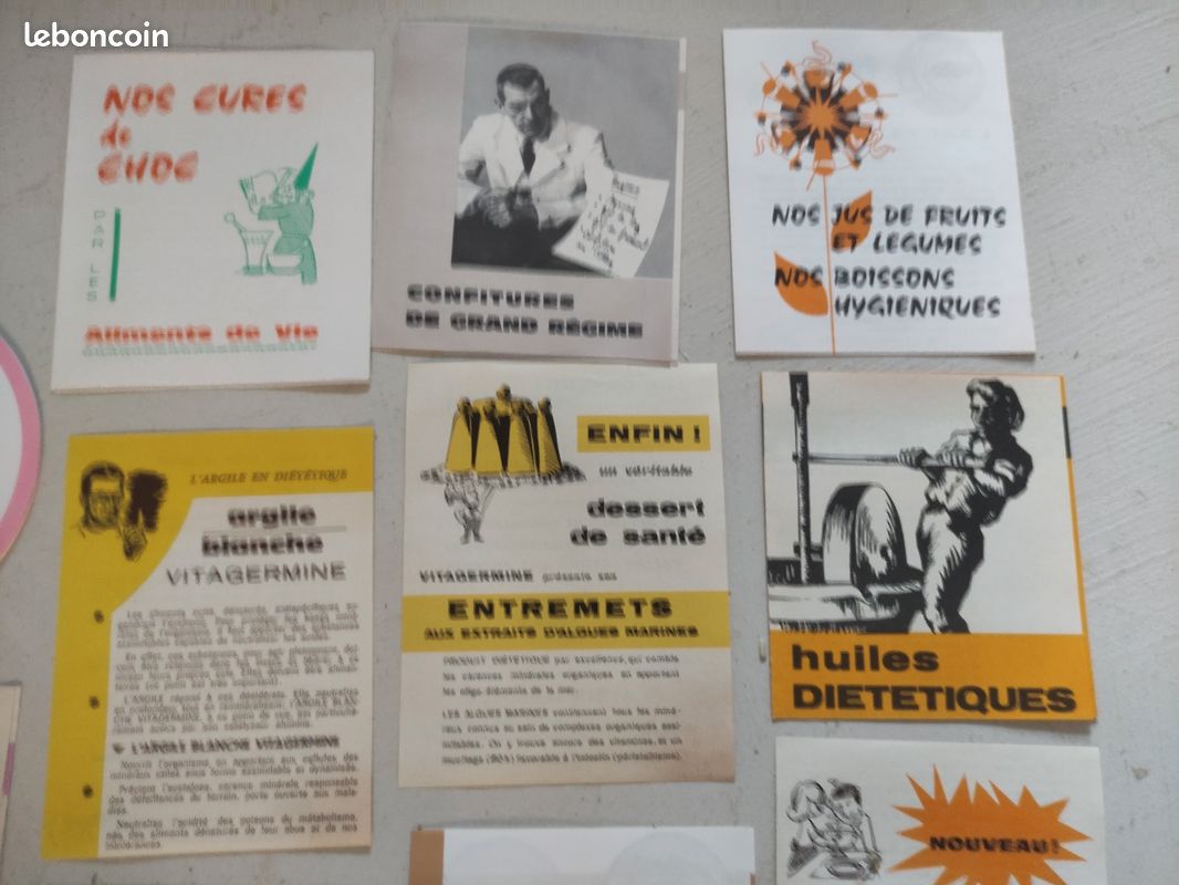 Une affiche publicitaire française de 1918 montrant un poisson à l