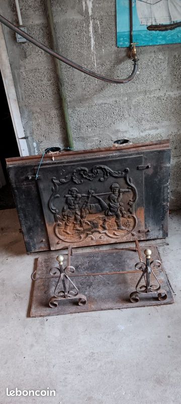 Plaque de cheminée avec récupérateur de chaleur (image 1)