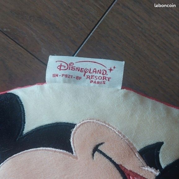 Coussin coeur mariage Mickey et Minnie (image 2)