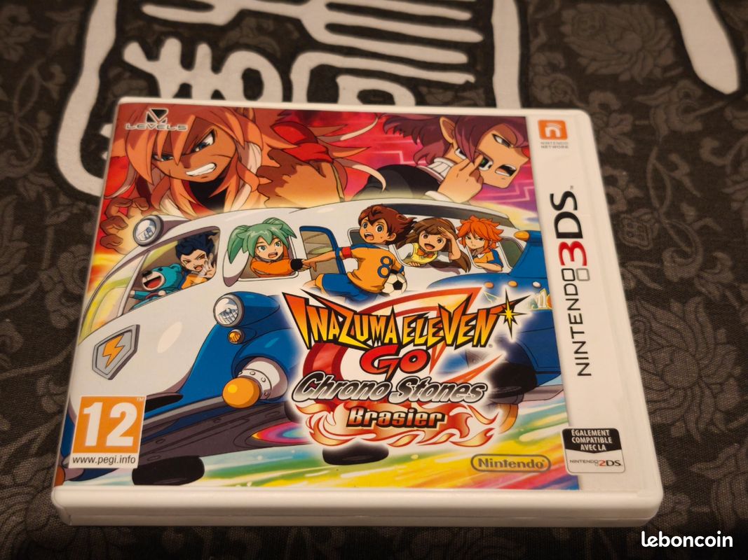 Inazuma Eleven Go Chrono Stones Brasier 3DS Jeux vidéo