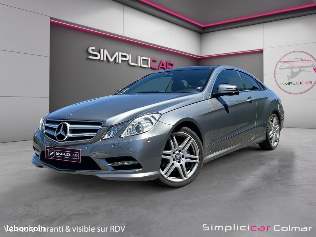 MERCEDES CLASSE E E350 CDI 265 COUPE AMG BA 3.0 V6 265Ch TO Caméra Bluetooth Garantie 12 mois (image 4)