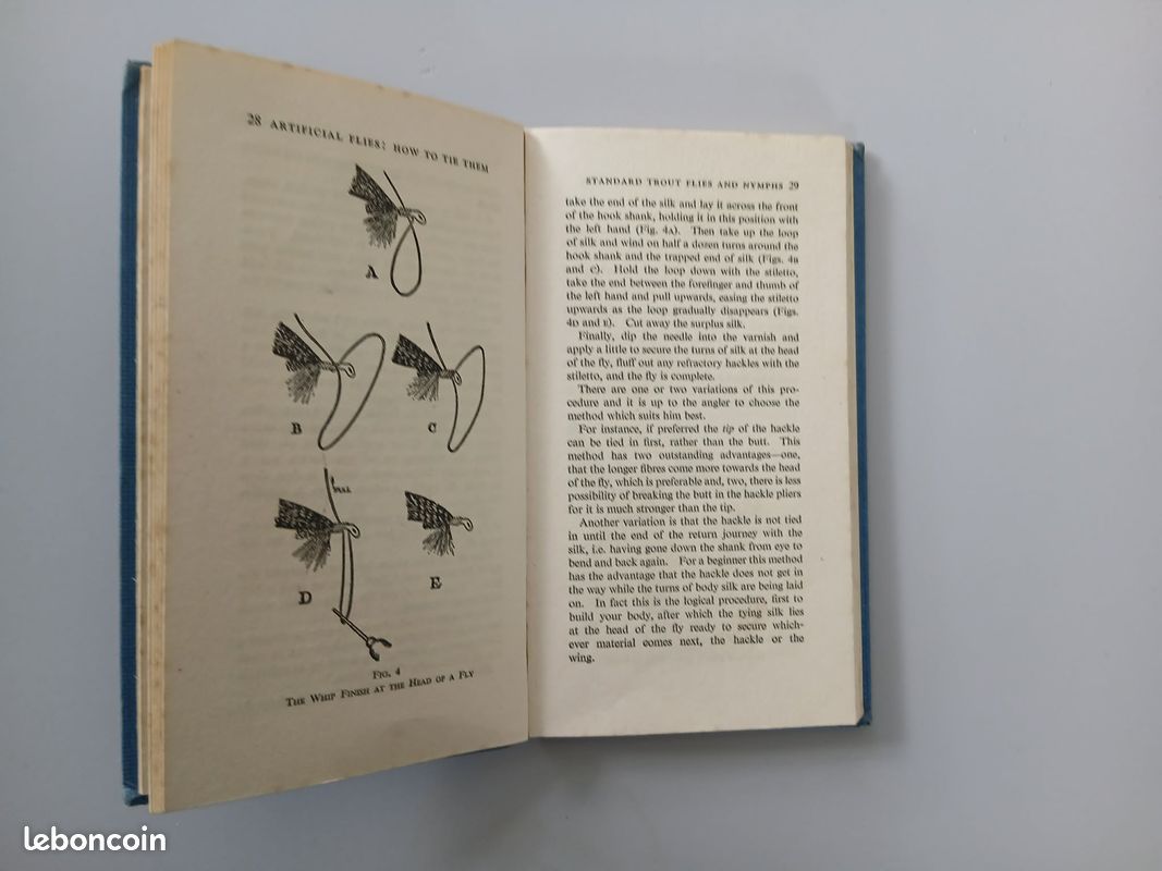 Portefeuille à Mouches Breveté J.T. Studley 1891 – Antique + Mouches Anciennes – Rare