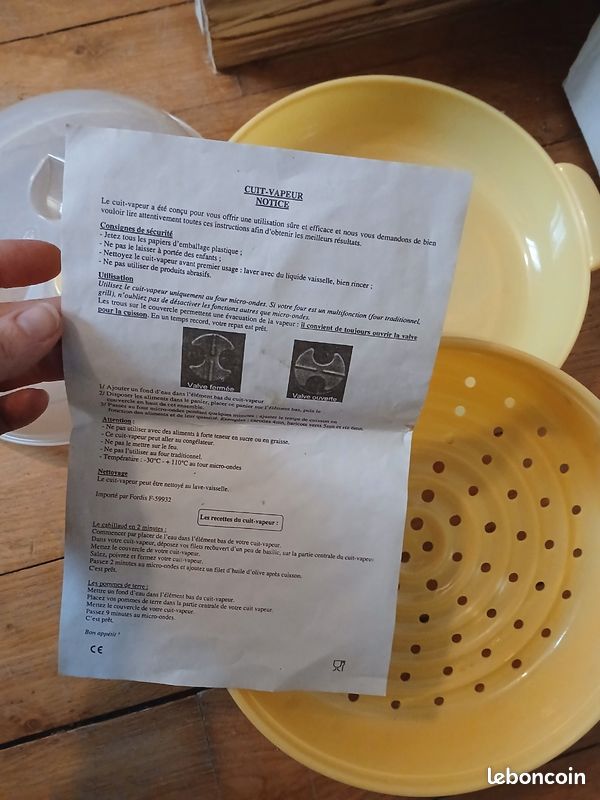 Cuit-vapeur micro-ondes (image 4)