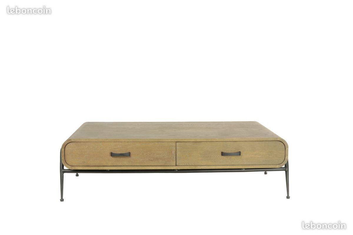 Table basse de salon en bois moderne - Decoduweb (image 3)