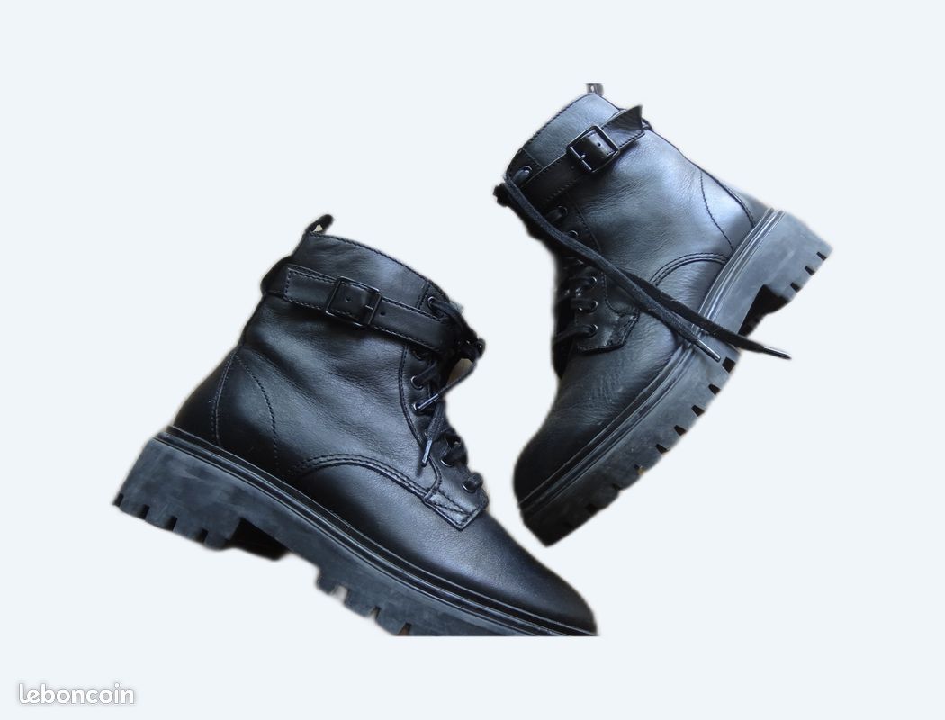 Bottines femmes cuir 37 (image 1)