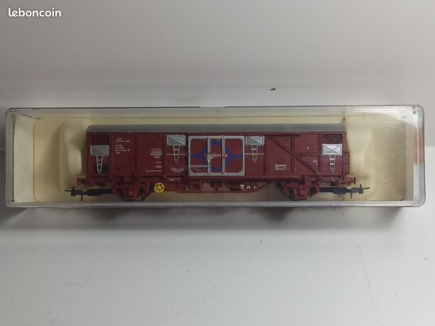 Wagon bâché double Lails 3 essieux Transfesa, Sncf - ELECTROTREN HE6042