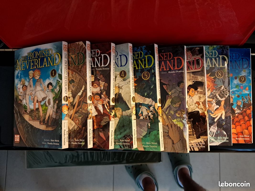 Manga The promised neverland tomes 1 à 9 (image 2)