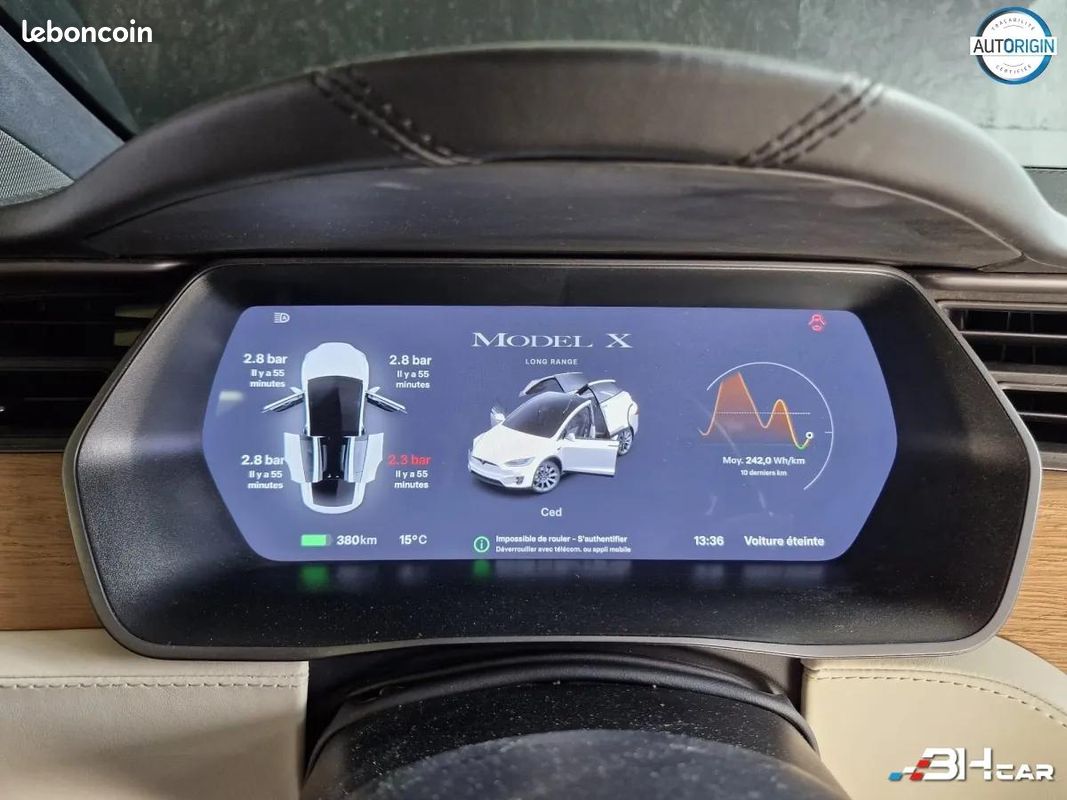 Tesla Model-x Long Range 100KWH ~ Batterie Tesla Neuve ~ FSD (image 18)