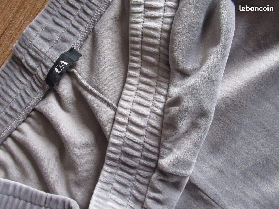 Pantalon de pyjama gris 54/56 (image 6)