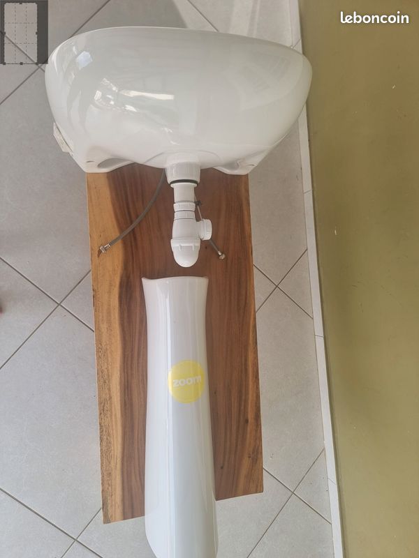 Lavabo complet avec sa colonne à vendre (image 5)