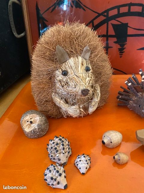 Lot 10 objets (toutes tailles) en forme de hérisson (image 15)