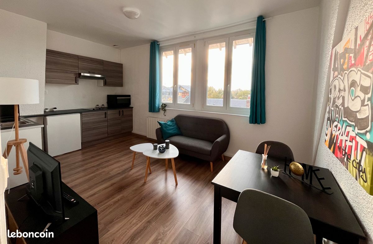 Appartement 2 pièces 28 m² · à Amfreville-la-Mi-Voie · 28 m² · 495 €/mois