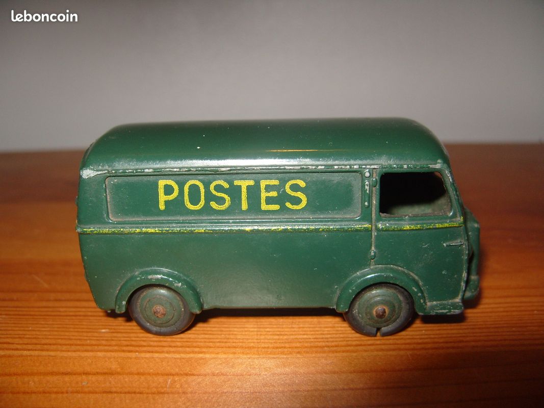 DINKY TOYS 25B camion fourgon PEUGEOT D3A Postes (image 5)
