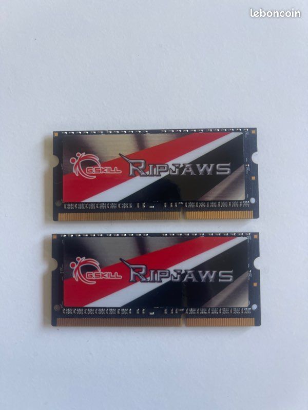 2 Barettes de RAM RIPJAWS 8G DDR3 (image 1)