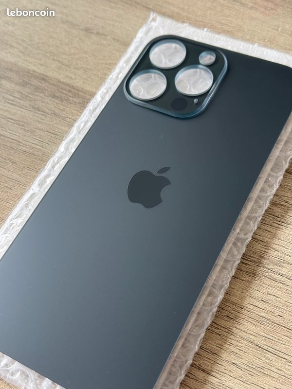 Vitre Arrière Pour IPhone 14 Plus - Noir Neuf - Compatible Apple