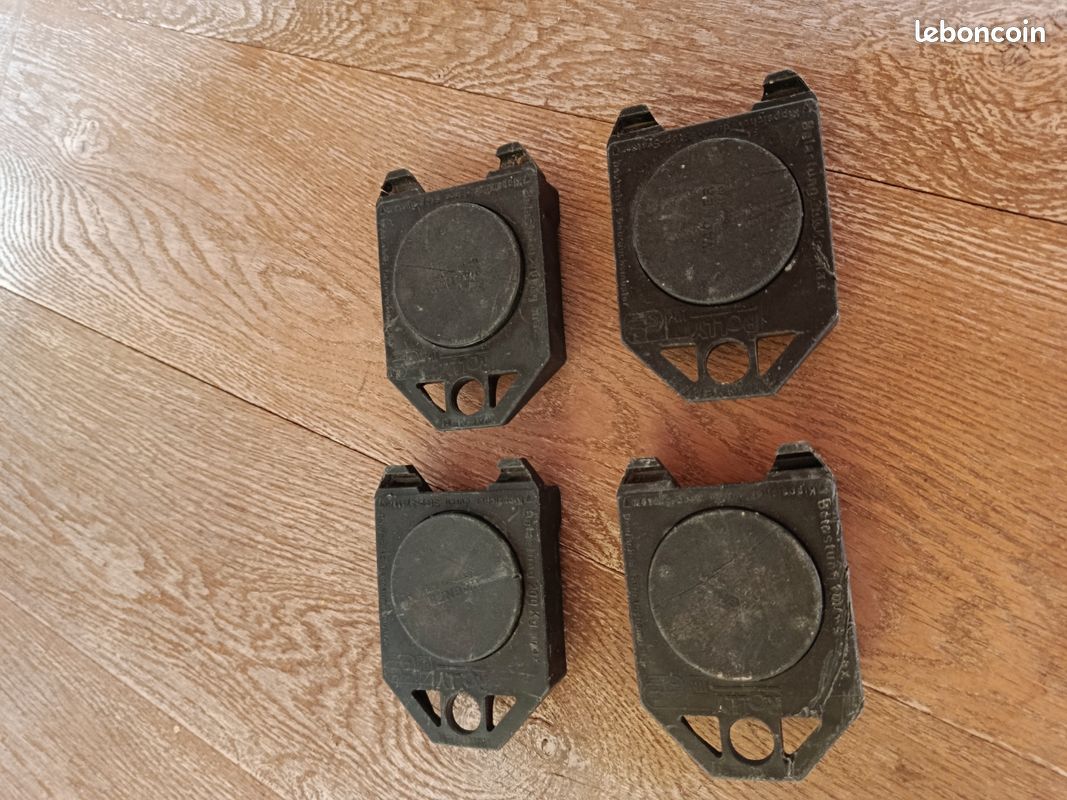 Lot de 4 petits chariots de transport de meubles (image 2)