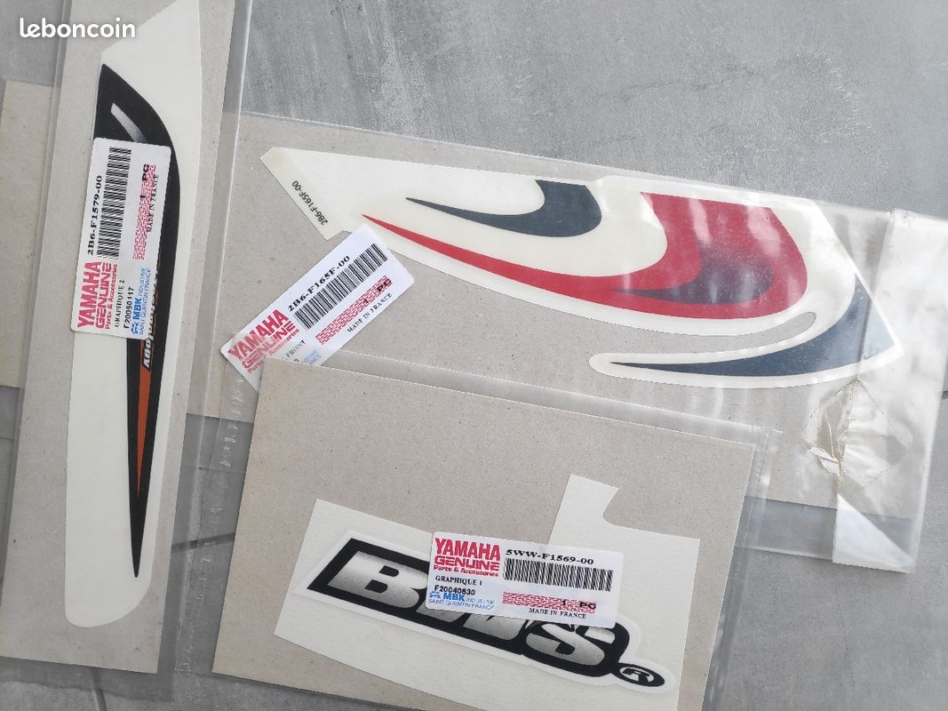 Lot de 3 stickers, autocollants, MBK Booster après 2004 (image 3)