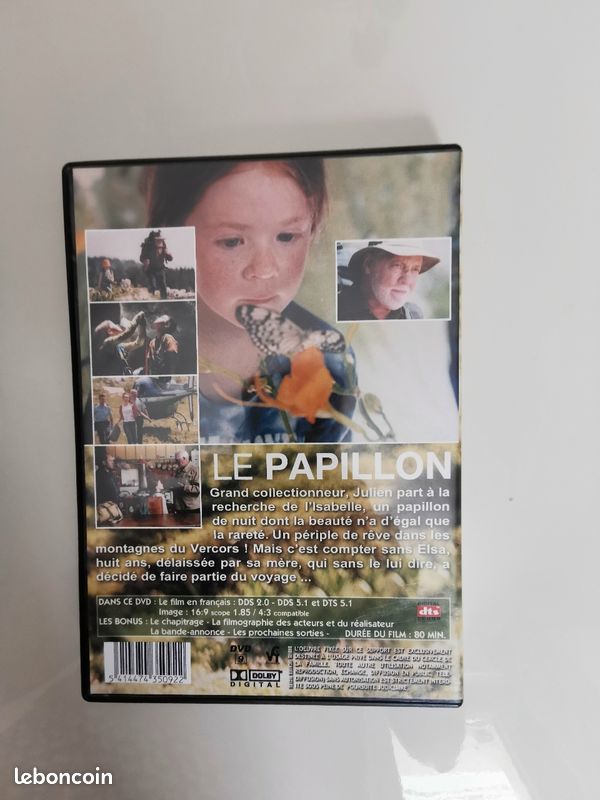 DVD neuf Le Papillon- Michel Serrault (image 2)