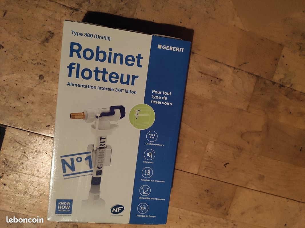 Robinet flotteur Geberit type 290-380 universel - neuf sous emballage - Marque Geberit Totalement n (image 1)