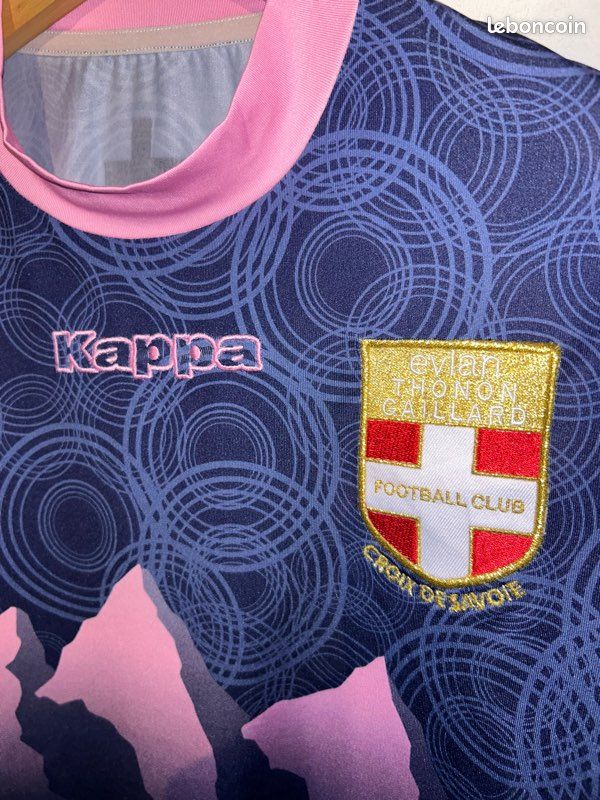 Evian Thonon Gaillard Chaussettes rose homme/garçon Kappa