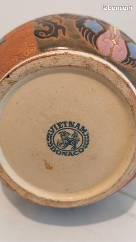 Vase art vietnamien 26cm (image 4)