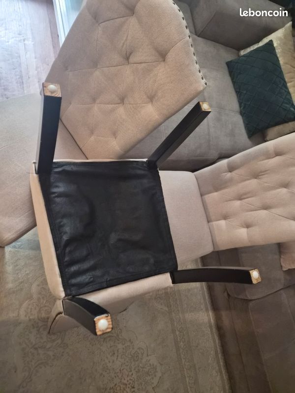 Lot de 4 chaises capitonnées (image 5)