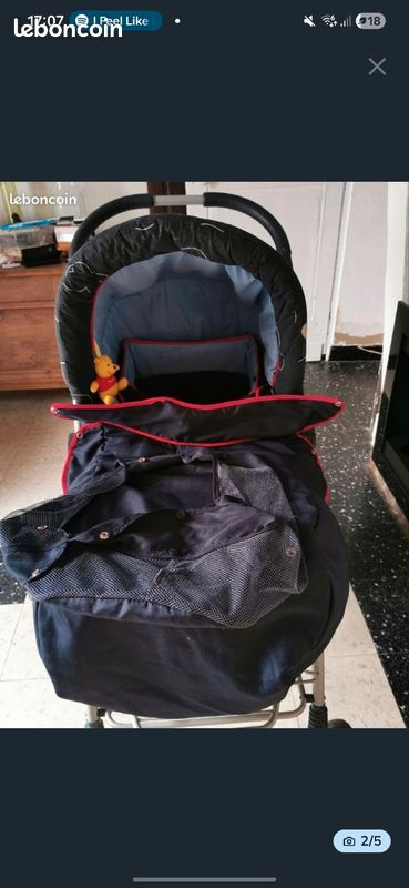 Poussette winni l’ourson 3 en 1 (image 2)