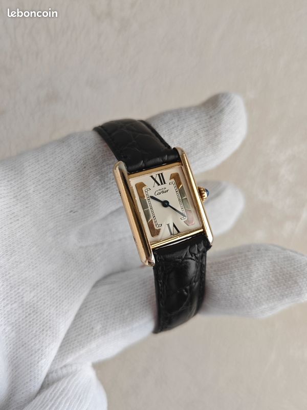 Montre Cartier tank vintage quartz (image 7)