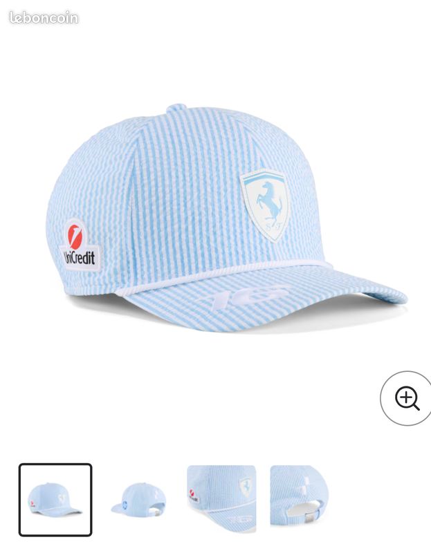Casquette Ferrari Pas Cher Puma F1 Team Leclerc / Hamilton Rouge 701228013 001