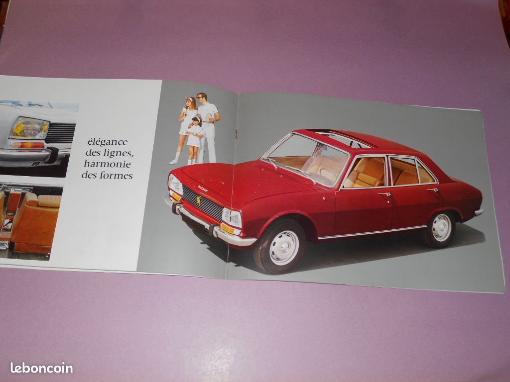 PEUGEOT 504 brochure catalogue - année 1968 (image 3)