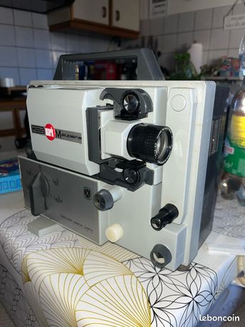 Projecteur Super 8 Vintage Eumig R2000 – Blanc – Fabriqué En Autriche – Fonctionne